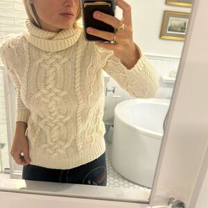 Slightly shimmery Ralph Lauren sweater-never has been washed like new